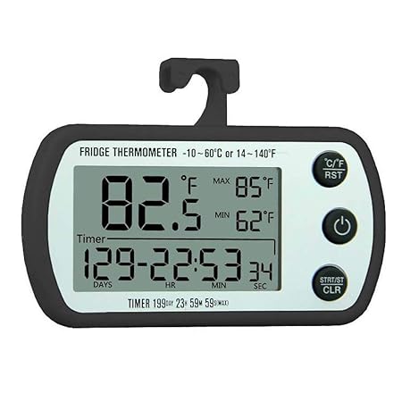 Termómetro Del Congelador Del Refrigerador, Monitor De Temperatura ...