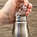 BlinkOne Double Walled Stainless Steel Vacuum Insulated Water Bottle; Leakproof and Shakeproof (18 Oz)