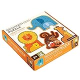 Petit Collage Beginner Jigsaw Floor Puzzle, Safari Babies
