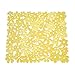 InterDesign Blumz Kitchen Sink Protector Mat, Yellow