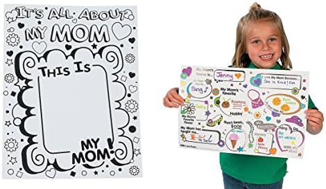 Giant Cards for Mom and Dad - Color Your Own Cards Activity Bundle, 2 Pieces