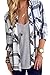 Honey GD Women's Plaid Buttoned Long Sleeve Top Shirt White XL