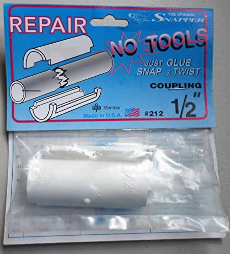 The Original Snapper PVC Repair Kit for 1/2" PVC Coupling
