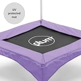 Plum Junior Bouncer My First Trampoline with Handle Purple Toddler Safe view 3