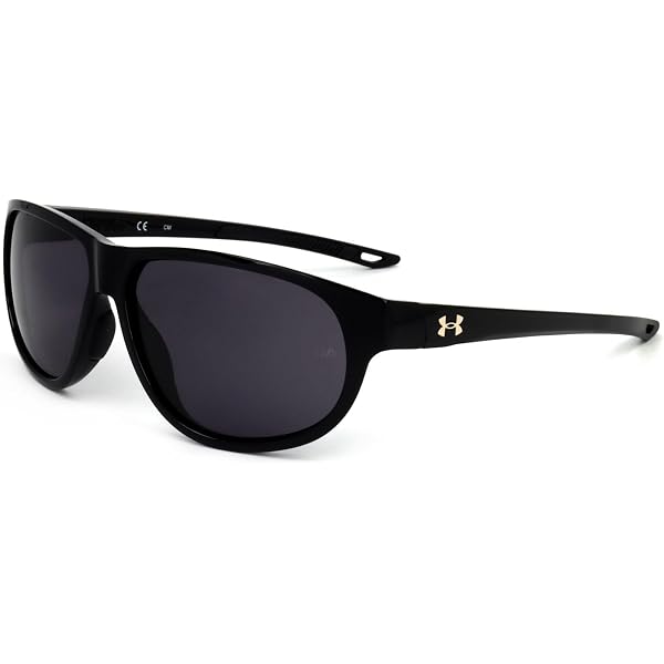 Under Armour Ua Circuit Oval Sunglasses  UV Protection with box Black Ruthenium UA Circuit Polarized Women main image 4