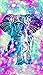 DIY 5D Diamond Painting Kits Full Drill, Astory Rhinestone Crystal Embroidery Pictures Cross Stitch for Home Room Decoration Colorful Elephant 30x48 cm (11.8x18.9inch)