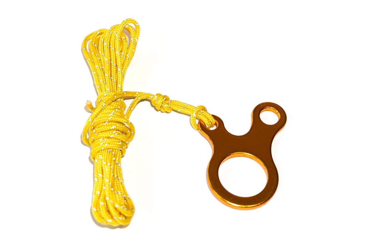 Wechsel Tents Morpher Stopper – Pack of 4 Rope Tensioners, Pack of 4 Dyneema Guy Line Ropes