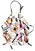 Ambesonne Girls Apron, Cosmetic and Makeup Theme Pattern with Perfume Lipstick Nail Polish Brush Modern Lady, Unisex Kitchen Bib Apron with Adjustable Neck for Cooking Baking Gardening, Multicolor