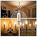 T25 4W Tubular LED Bulb,Edison LED Filament Pendant Lighting, Vintage E12 Candelabra Base LED Light,40w Incandescent Replacements,Warm White 2700K, Dimmable Night Light Bulbs,5 Pack