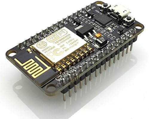 Robostall NodeMCU ESP8266 LUA V3 CP2102 WIFI ESP-12E Internet of Things (IOT) Development Board - Wireless Module works Great with Arduino IDE/Micropython