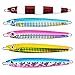 Aorace 5pcs/lot 100g Metal Jig Lead Fish Lead Jigs Metal Fishing Lure No Assist Fishing Hook Sea Fishing Hook Baits