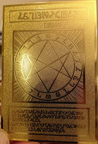 Yugioh Japanese The Seal of Orichalcos Custom Made Golden Metal Card