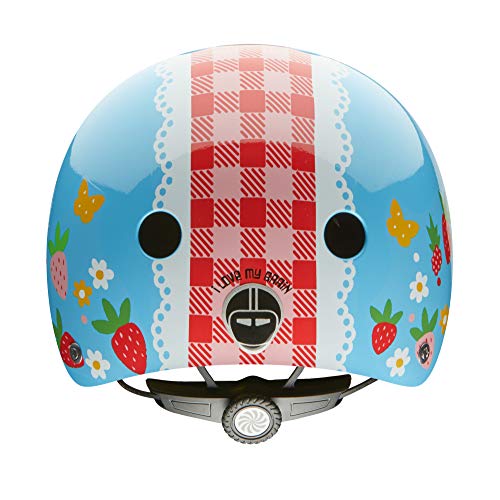 Nutcase - Little Nutty Bike Helmet for Kids, Berry Sweet, X-Small - Thumbnail 2