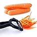 Smith & Oliver Multifunction Easy Grip Vegetable, Fruit & Potato Peeler, Julienne, Slicer + More, with Dual Ultra Sharp Stainless Steel Swivel Blades!