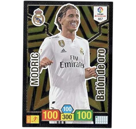 Panini Modric Balón de Oro Adrenalyn XL 2018 2019: Amazon.es: Juguetes y juegos