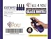 All 4 You Cobalt Blue Boston Round Glass Bottle 2 oz with Black Atomizer - Perfect for Essential Oil Formulas (4 Pieces)