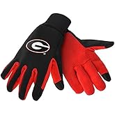 FOCO Georgia Bulldogs Color Texting Gloves