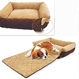Lovely Dog/Cat Bed Soft Warm Pet Beds Cushion Sofa Couch Mat Kennel Pad can Washable Pet Nest for Medium-Large Dogs