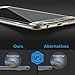 Galaxy S6 Edge Plus Screen Protector,Elebase 3D CurvedTempered Glass,Anti-Scratch,9H Hardness,Full Coverage,Clear Anti-Bubble Cover for Samsung Galaxy S6 Edge Plus(Not for S6 Edge)(Gold2 Pack)