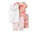 Carter's Girls' 4-Piece Sea Fish Pajama Set 18 Months