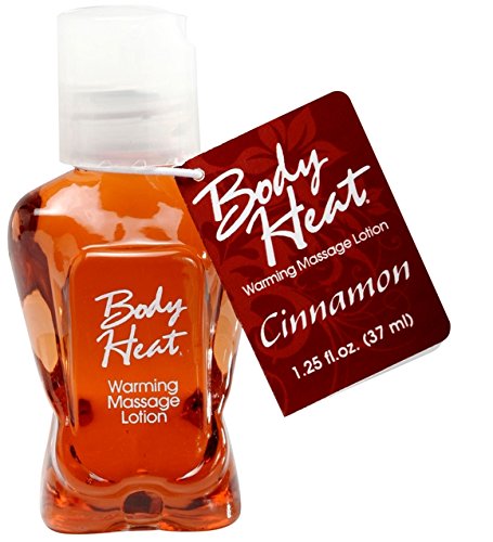 Pipedream Body Heat Flavored Edible Oil Warming Massage Lotion CINNAMON : Size 1.25 Oz