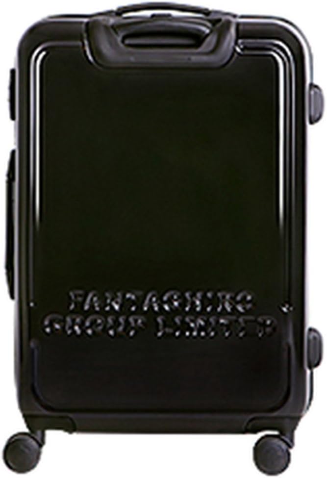 plain white suitcase