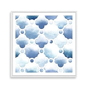 Framed Geometric Figure Home Artwork for Living Room Bedroom