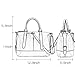 Designer Handbags for Women,Classic Vegan Leather Top-handle Purses and Handbags,YAAMUU Tote Bag for Work School