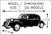 Heller Citroen 15 CV Car Model Building Kit