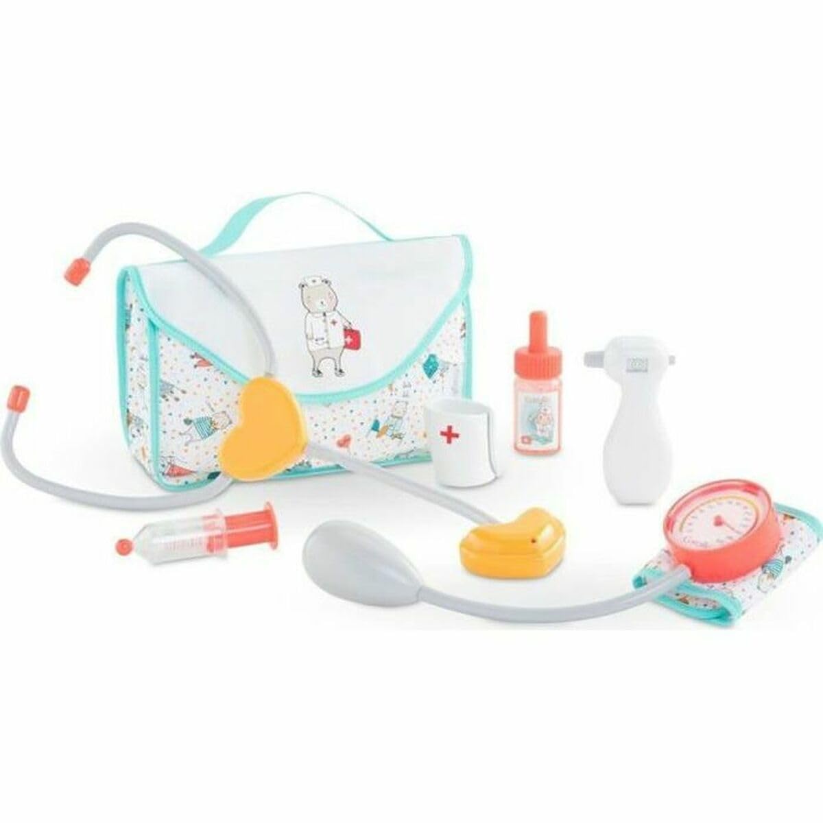 Corolle- Grand Coffret Docteur Corail pour Poupon 36 et 42 cm, 9000141050