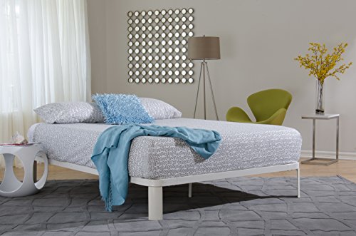 Instyle Furnishings' Lunar Platform Bed (White) (Full)