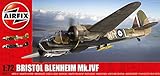 Airfix Bristol Blenheim MKIV Fighter 1:72 Plastic Model Kit