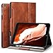 Antbox Case for iPad Pro 9.7/ iPad Air/iPad Air 2 with Built-in Pencil Holder Auto Sleep/Wake Function PU Leather Smart Cover (Brown)