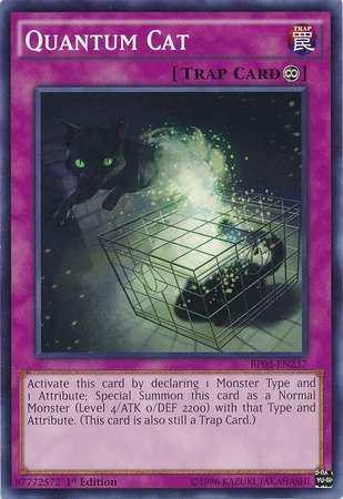 Yu-Gi-Oh! - Quantum Cat (BP03-EN237) - Battle Pack 3: Monster League - 1st Edition - Common
