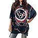 Littlearth NFL Women's Sheer Caftan with Flower Design - Beach Cover Up, One Size Fits Most Fans, Team Color