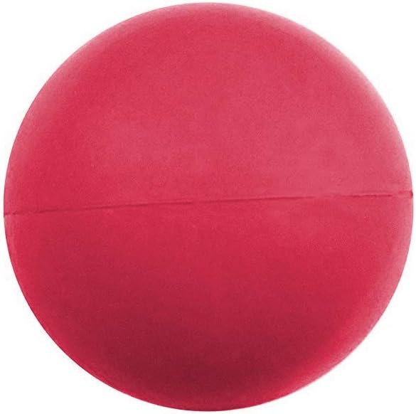XelparucTS Dog Ball - Indestructible, Non-toxic Chew Toy, Natural Rubber Baseball-sized Bouncy Dog Ball for Large Dogs