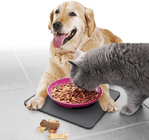 Yummynator non-slip Bowl mat Dog & Cat | BPA Free | Accessories For Yummynator Feeding Bowl System S(400ml) | Underlay For Food Bowl With Locking System | pink