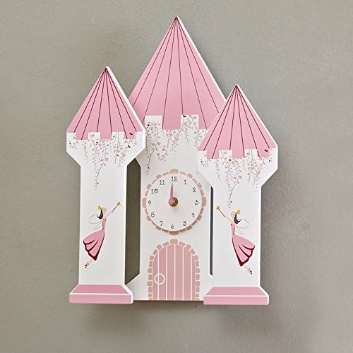 Maivasyy Children'S Room Pendulum Clock Pink Wall Clock European Modern Fashion Creative Art Living Room Decoration Household Quartz Clock