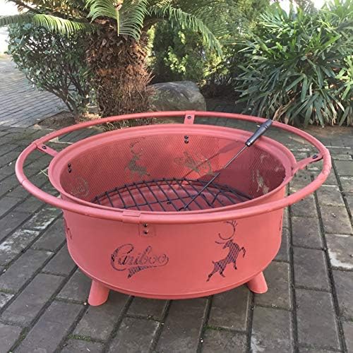 ファイヤーピット キャンプグリルストーブポータブルファイヤーピット 屋外ガーデンクッキング用バーベキュー薪ストーブファイヤーピット バスケットログバーナーガーデンヒーター Bahramradan Com