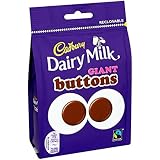 Cadbury Dairy Milk Giant Buttons Chocolate 119g Bag