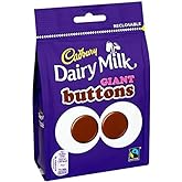Cadbury Dairy Milk Giant Buttons Chocolate 100g Bag