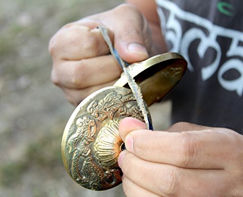 Tibetan Tingsha Meditation Bell - Meditation Chime Bells - Tingsha Cymbals - Tibetan Buddhist Meditation Yoga Bell… - Image 4