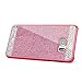 ABC Crystal Rhinestone Case for Samsung Galaxy S6 Edge Plus (Hot Pink)