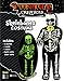 Spooktacular Creations Glows in the Dark Skeleton Costume for Boys, Halloween Skeleton Costume, Bone Jumpsuit for Kids