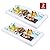 Inflatable Salad Bar Buffet Ice Cooler Beverage Serving Bar Food Drink Holder for Party Picnic BBQ Luau with Drain Plug(2 pack)