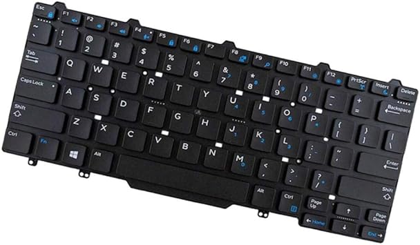 Replacements Us Version Keyboard With Small Enter Key For Dell Latitude 3340 E3340 E5450 E7450 Amazon Ca Electronics