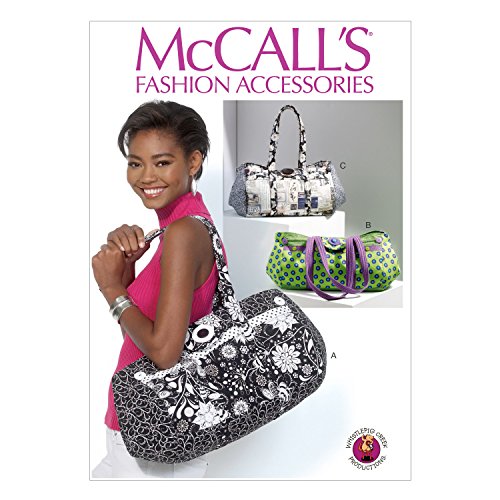 McCall Pattern Company M7102 Expanding Tote Bags, One Size Only