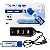 PeleusTech True Blue Mini Overdose Pack for PlayStation Classic - 128GB