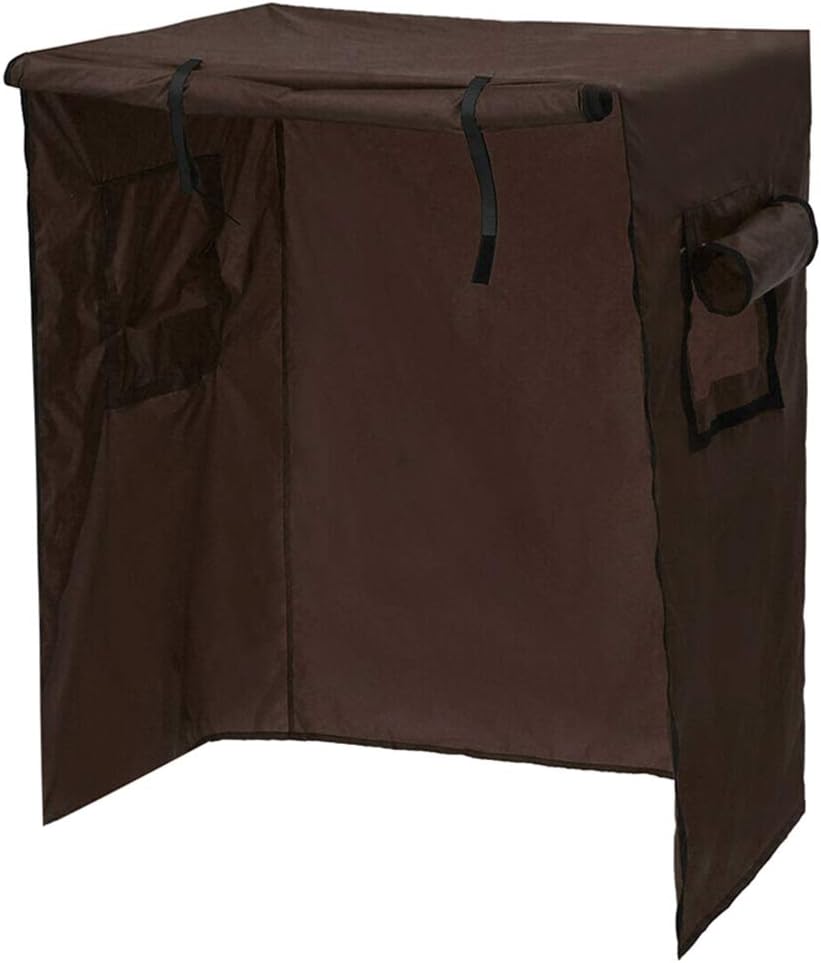 Lishiny Parrots Aviary Birds Cage Cover Seed Catcher Guard Bag Waterproof Lightweight Protection (Coffee)