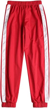 ZAFUL Pantalones de Chándal para Mujer Deportivos Pantalones de Punto  Cintura Elástica Pantalones Jogger a Rayas Leggines de Rojo, S - L:  Amazon.es: Ropa
